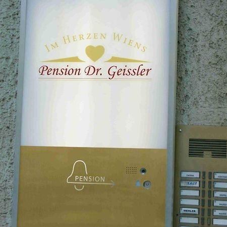 Pension Dr. Geissler Wien Exterior foto
